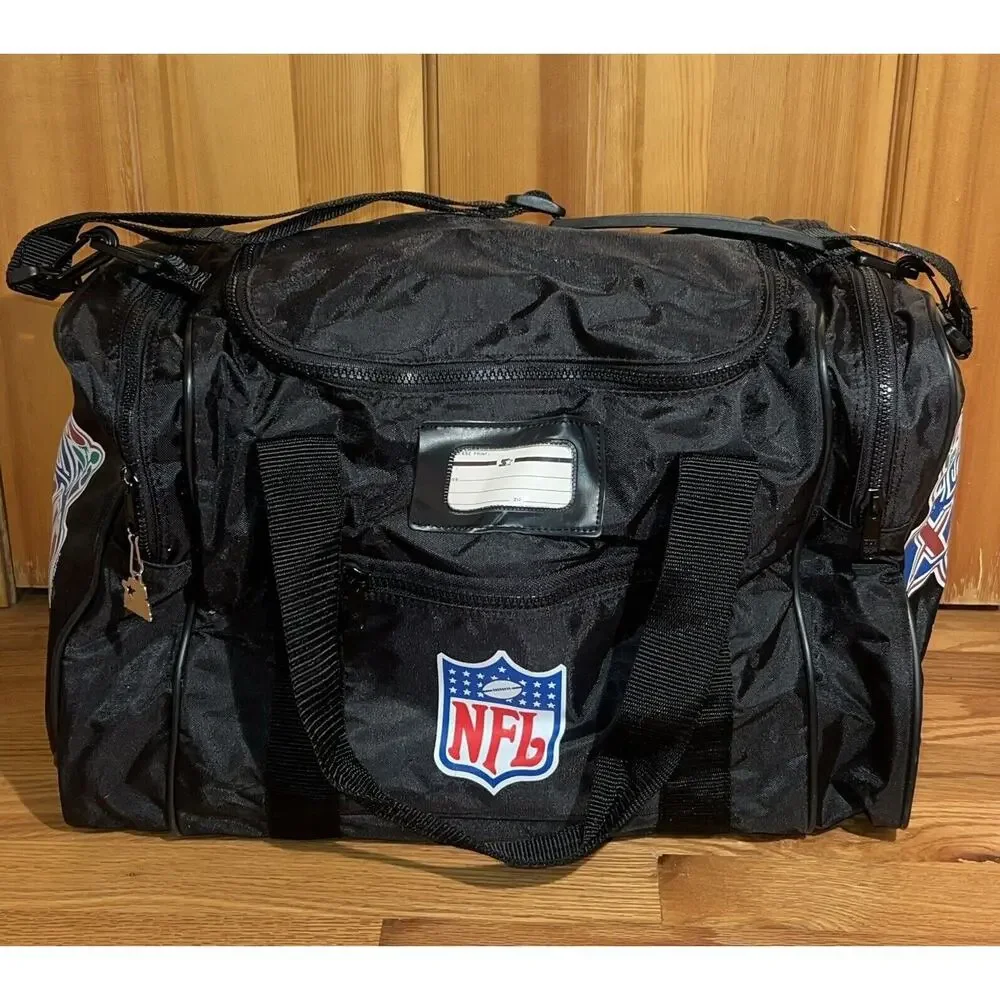 Vintage 1993 STARTER - SUPER BOWL XXVII DUFFLE BAG NFL COWBOYS vs. BILLS
